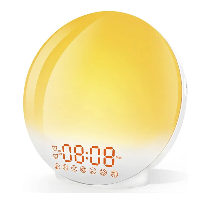 Wake Up Light Alarm Clock with Sunrise/Sunset Simulation