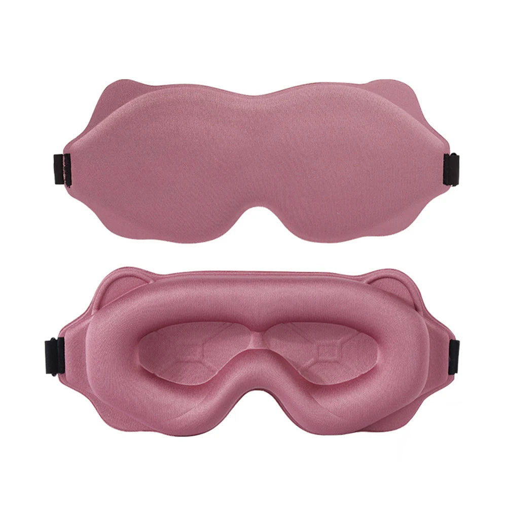 Soft 3D Eye Mask for Sleeping & Travel